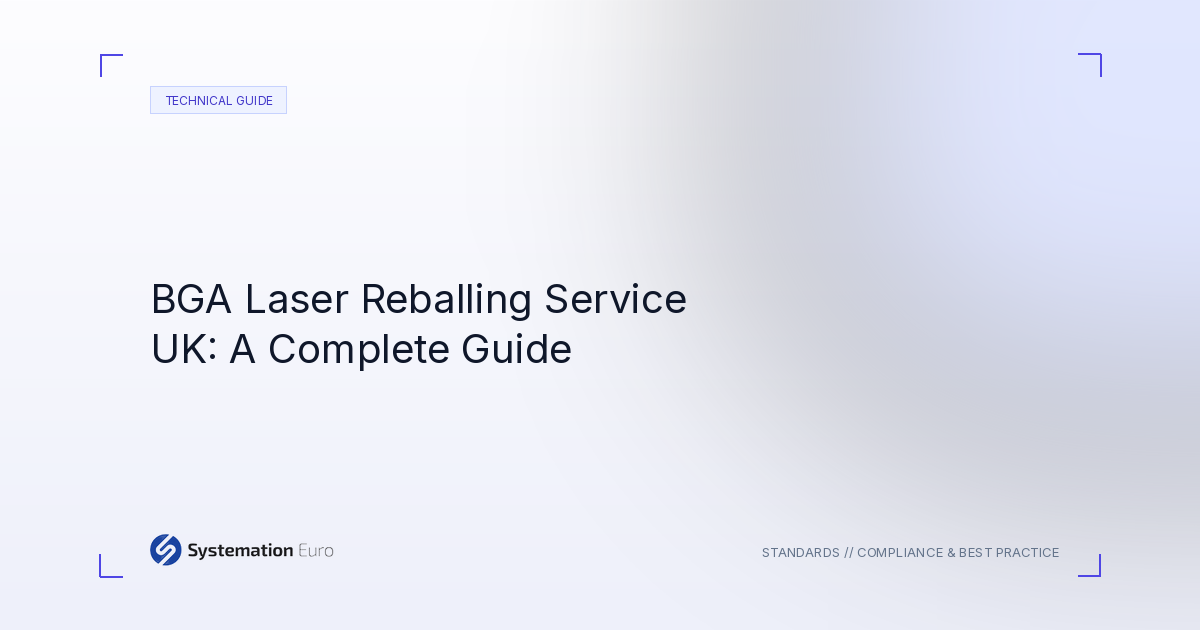 BGA Laser Reballing Service UK: A Complete Guide - Systemation Euro Northampton UK